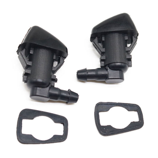 2X for Jeep Liberty 2008-2012 Windshield Wiper Water Spray Washer Nozzle Jet NEW Q