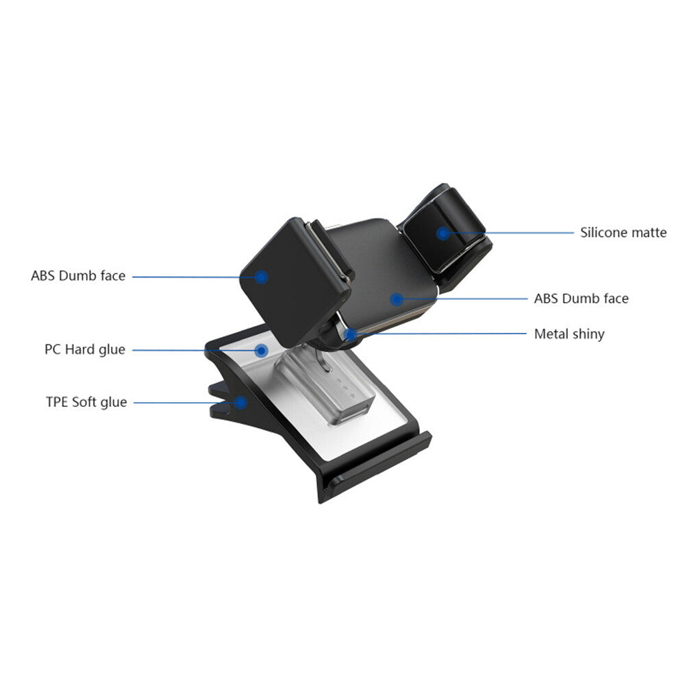 Car phone holder compatible with Model 3 (2018-2021) navigation mount. n