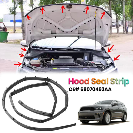 Front Fascia Bumper Hood Seal for Jeep Grand Cherokee for Dodge Durango 2011- 2021 Q