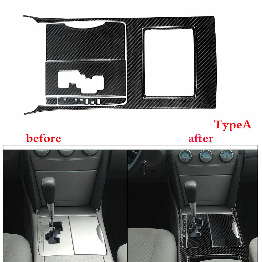 for Toyota for Camry 2007-2011 Carbon Fiber Full Interior Kit Cover Trim Stickers