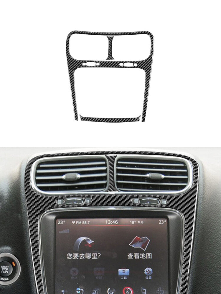 Red Window Lift Button Panel Trim TypeA Carbon Fiber For FJ Curiser 07-21 v