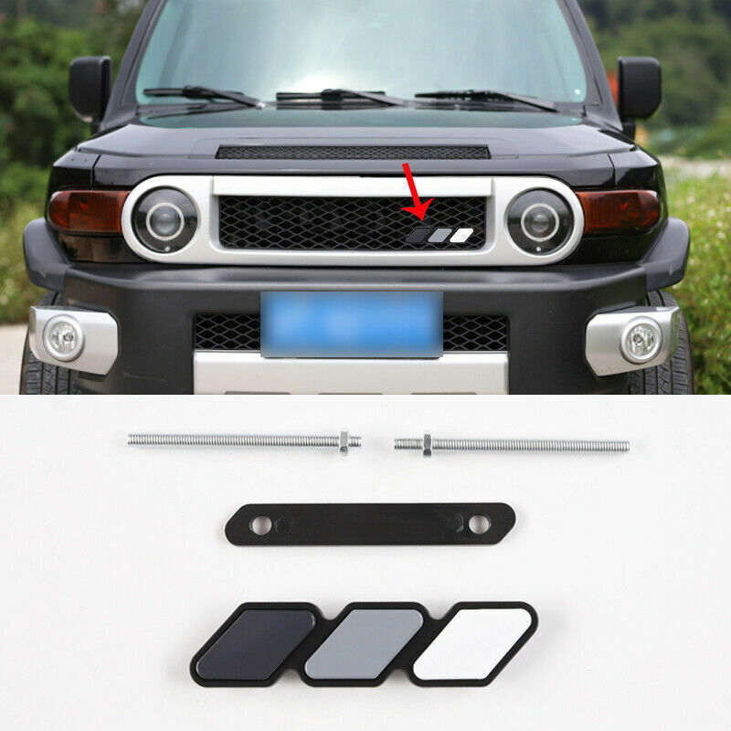 Chrome Front Fog Light Cover Trims Ring For Prado LC150 FJ150 2014-2017 v