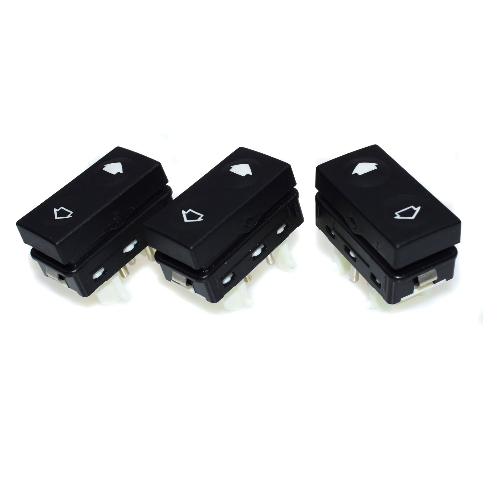3-Pack Power Window Switch Control Master for E36 318i 325i Brand New 61311387916- v