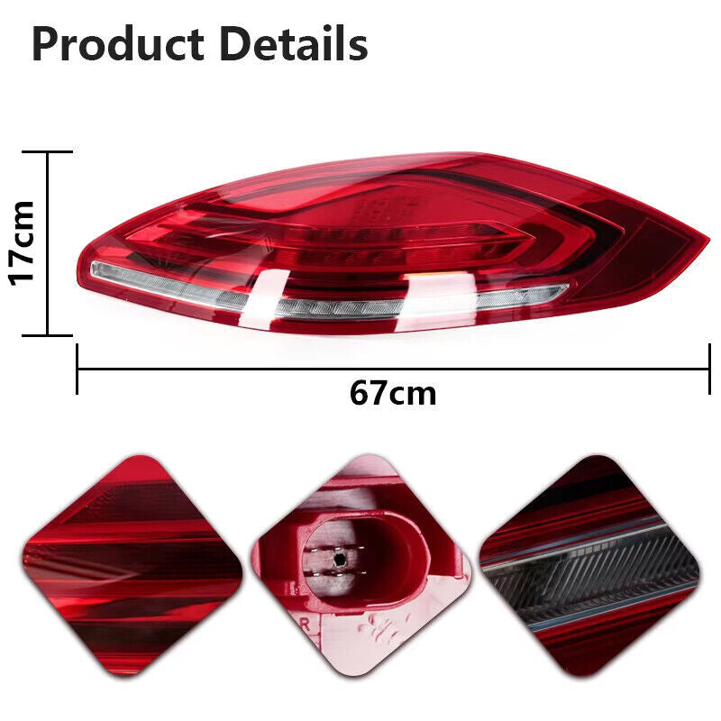 for Porsche for Panamera 970 2014-2016 Left Driver Side LED Tail Light Rear Lamp