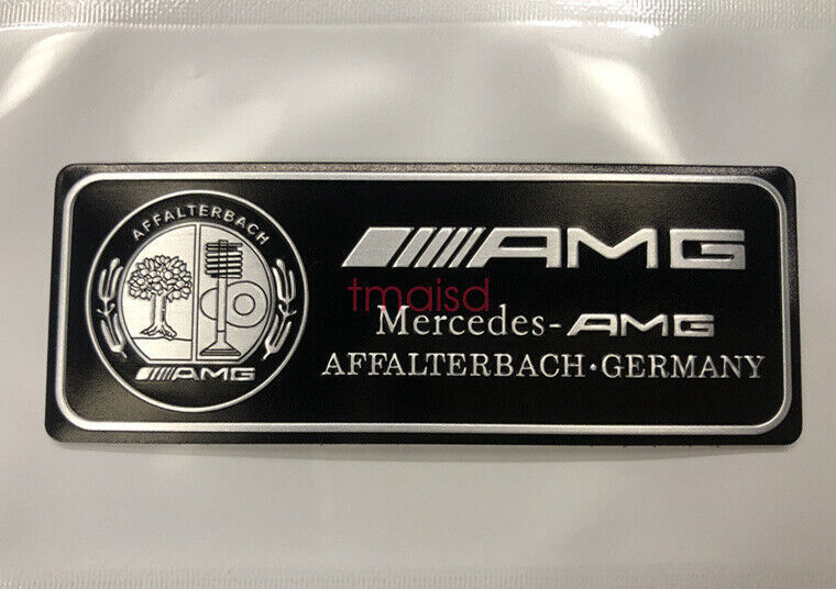 AMG car badge decals/stickers for GLK300, C63, CL63, SL55, SLK, CLA