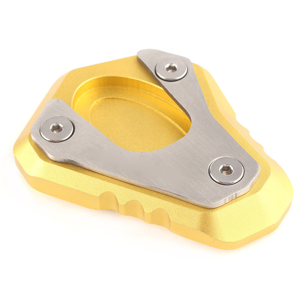 Motorcycle Kickstand Side Stand Pad Extension for Kawasaki ZX-10R 2011-2023 GOLD Q