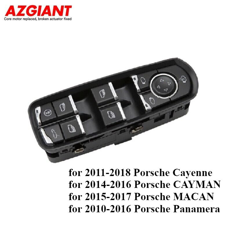 for Porsche for Cayenne /CAYMAN/MACAN/ for Panamera Front Left Drive Side Window Switch