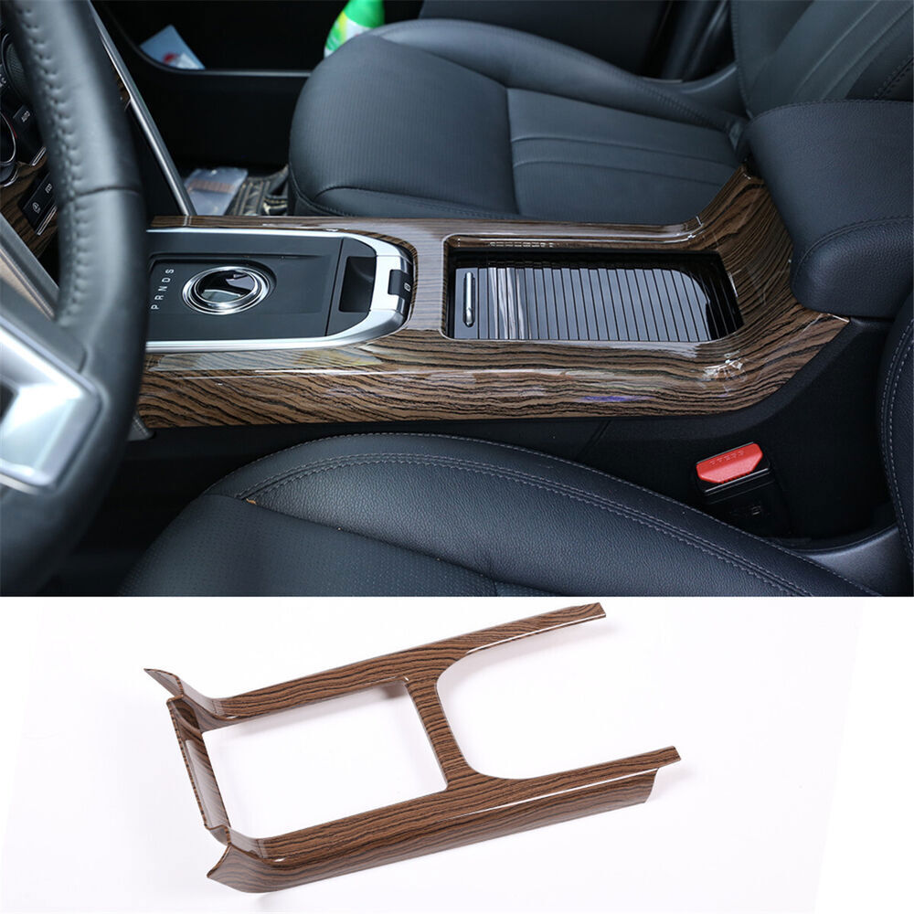 for Land Rover Discovery Sport 15-19 ABS Central Gear Shift Panel Trim Sand Wood n