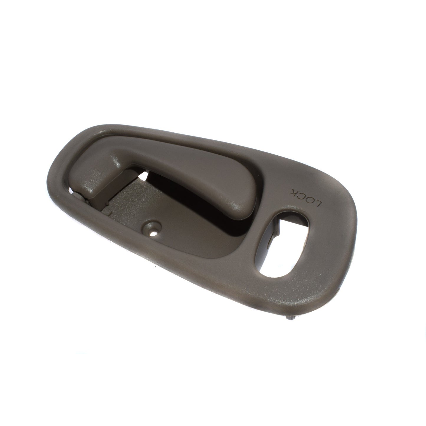 Brand new interior door handle, right beige with power lock hole, 69205-02060-E- n