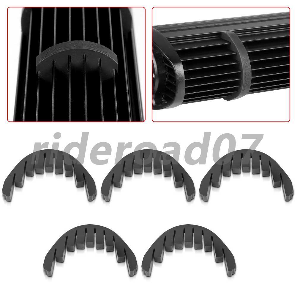 5x Reduce Noise Silencer Rubber Isolator For 50-54in LED Light Bar Off Road
