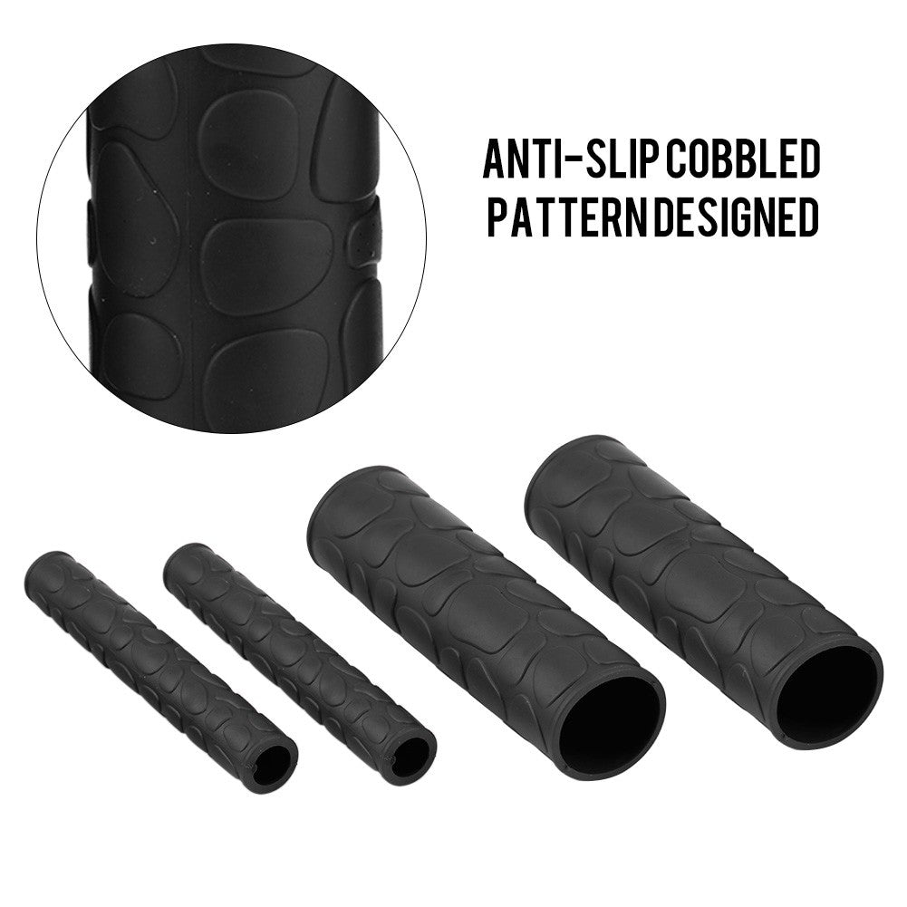1 Pair Motorcycle Handlebar Grip Cover Beautiful Appearance Color Q