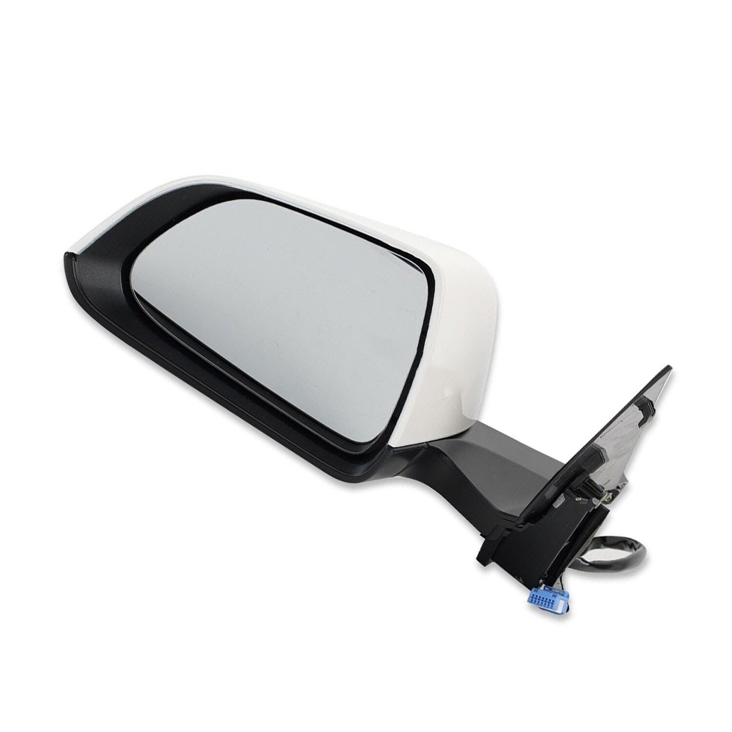 Left Driver Side Mirror Power Fold Heated for Tesla Model 3 2017-2022 2023 White