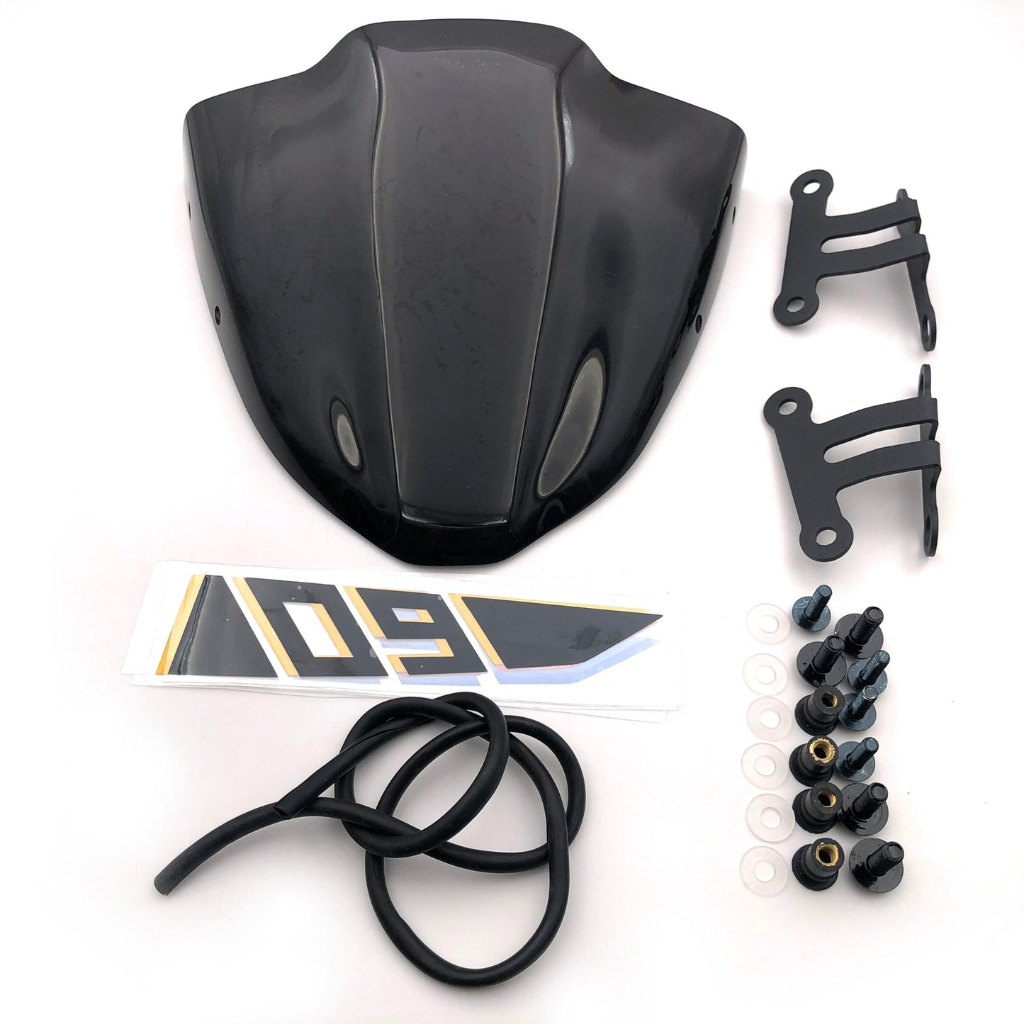 Rectifying windshield/windshield panel suitable for Yamaha MT09, FZ09, MT-09 17-2020