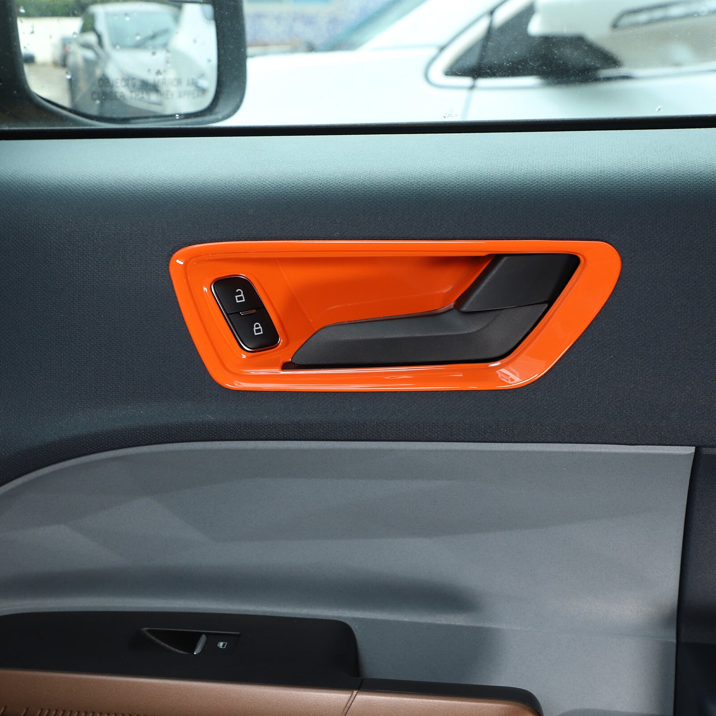Right Black Door Handles for E90 E91 Trim INNER OUTER COVER- v