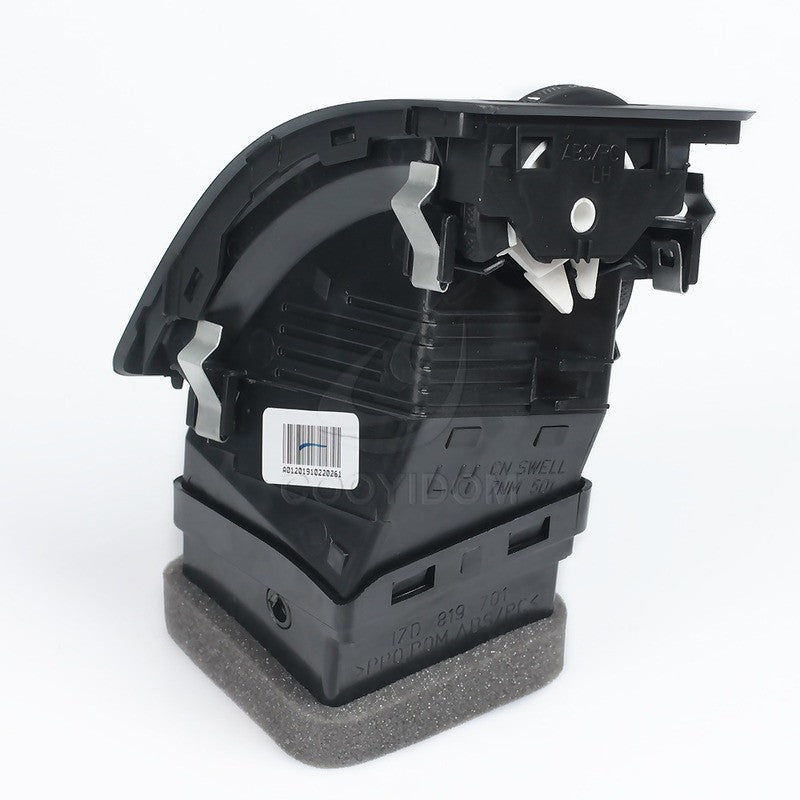 Left Black Air Vent Outlet for Skoda Octavi MK2 2004 - 2013 1Z0819701A