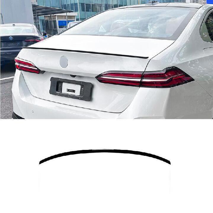 Rear Tail Trunk Spoilers Wing Lip Gloss Black ABS For 5 2024-2025 G n
