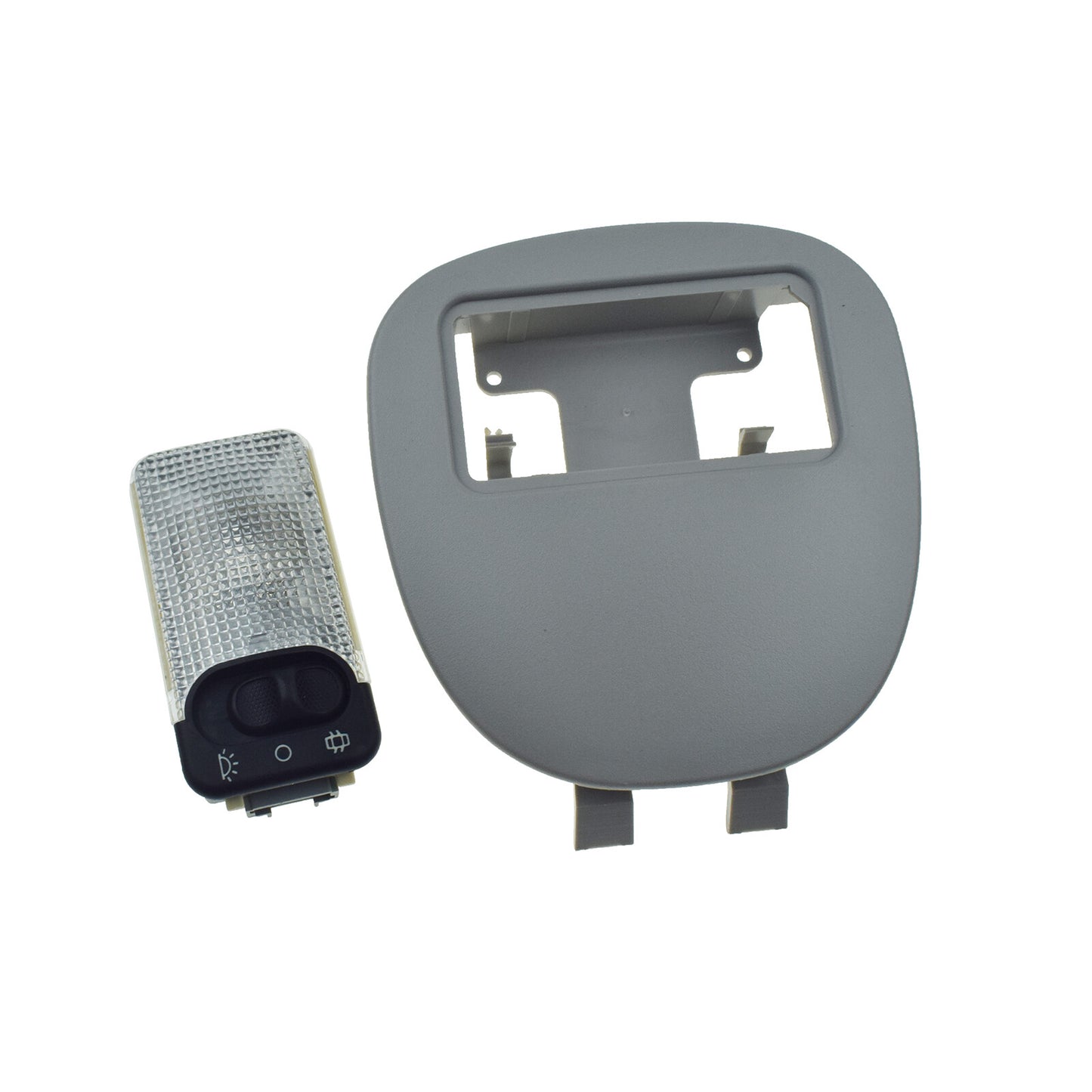 Internal dome reading light frame panel and light suitable for Peugeot 206, 207, for Citroen C2, C3- n
