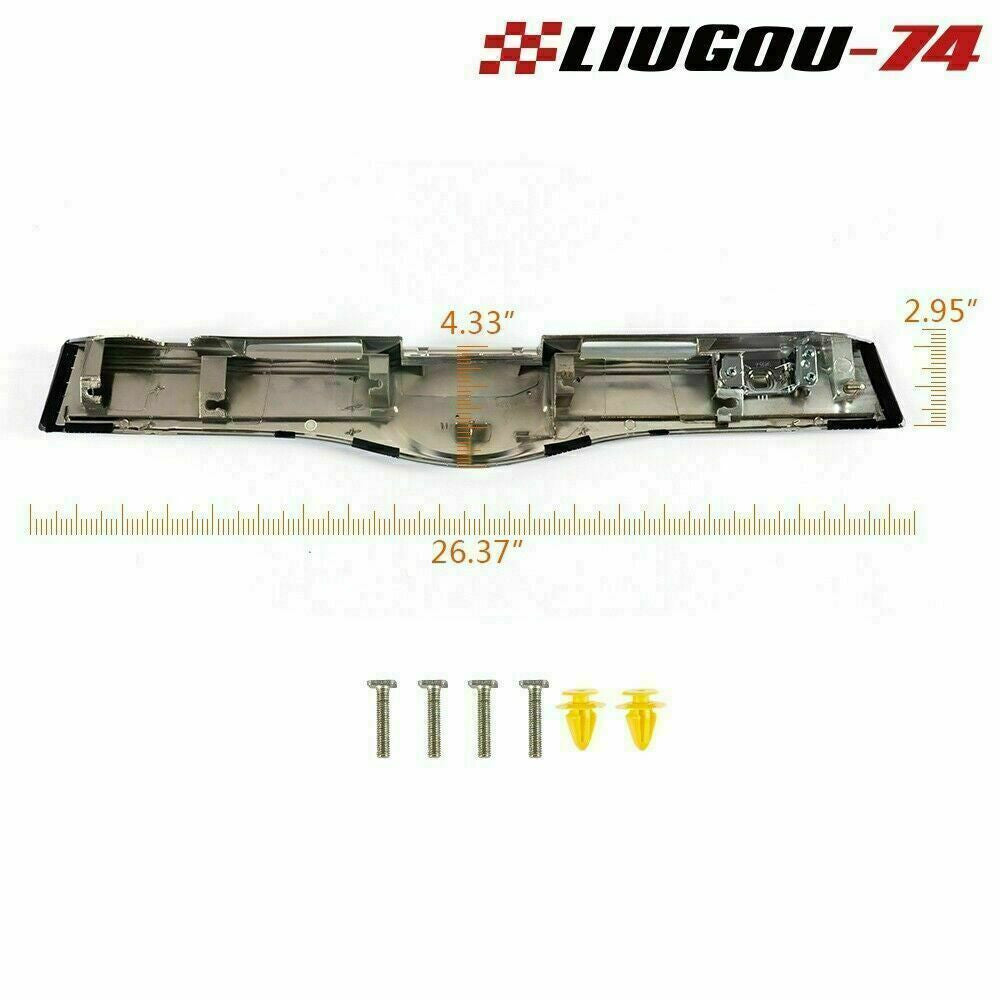 Liftgate handle trim with chrome accents, suitable for 2004-09 for Toyota Prius US stock. Q