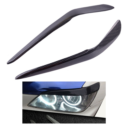 Carbon Fiber Headlight Eyebrows Fit for for Lexus IS200 IS300 Altezza XE10 v