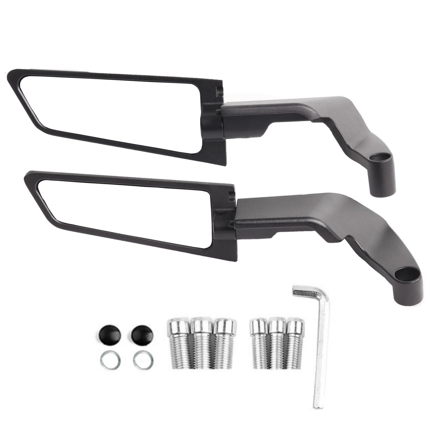 Aluminum Alloy Rotate Stealth Winglets Motorcycle Mirror for YAMAHA MT 09