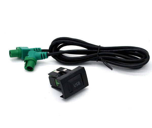 Cable Dash Retrofit USB connector socket for VW for Golf Transporter T5.1 for Audi for Skoda v
