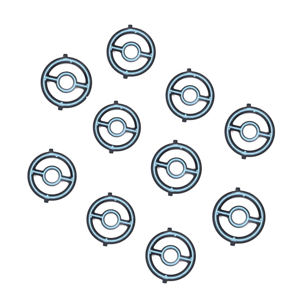 10x Oil Cooler Adapter Gasket Fit for Mazda 3 5 Speed 6 CX-7 CX-9 2.0L 2.3L 2.5L Q