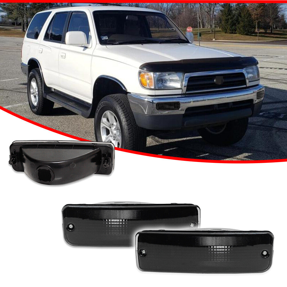 A pair of signal light housings suitable for 1990-91 for Toyota 4Runner / 89-91 pickup truck 4WD