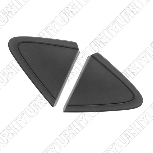 2× Black Quarter Pillar Trim 6250502010, 6250602010 for Toyota for Corolla 2020-2024 Q