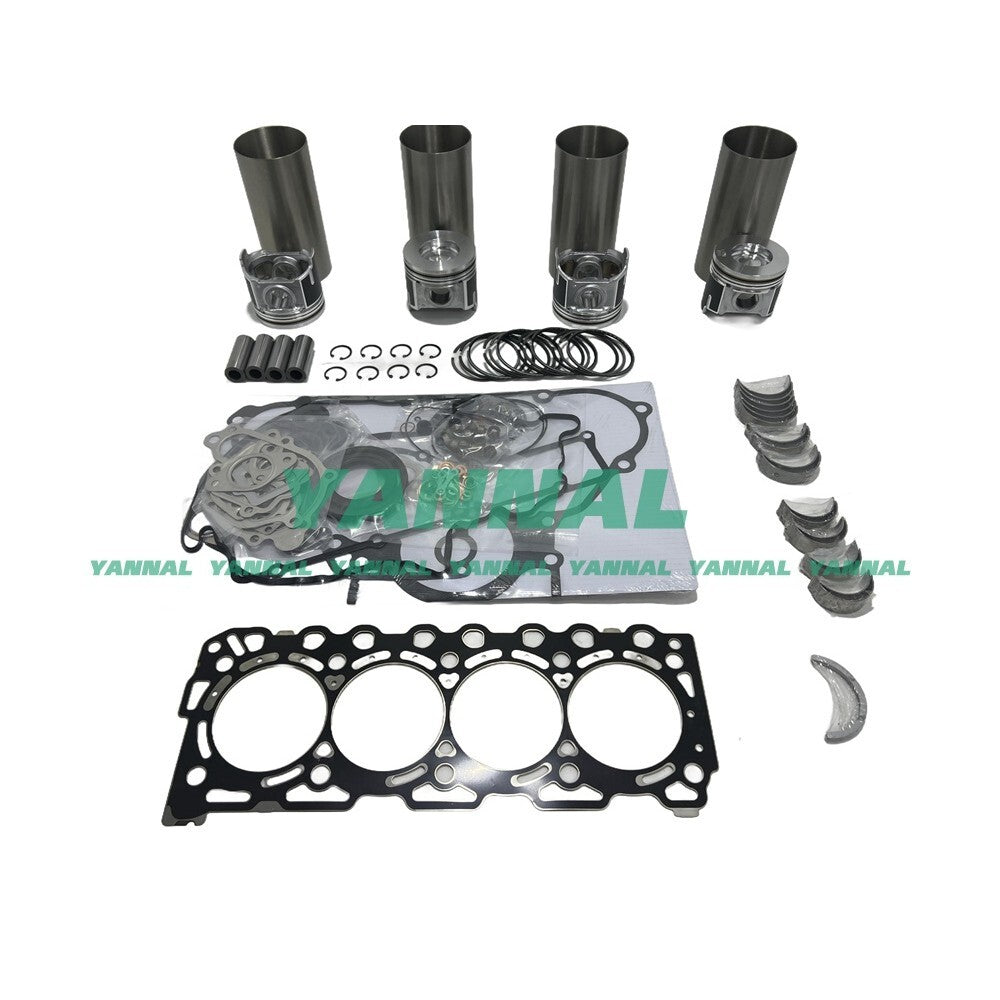 V3307 Overhaul Rebuild Kit for Kubota M6040 and 630 skid steer loaders.