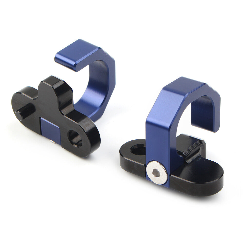 Rear Brake Line Hose Snap Clamp Fit for Suzuki DR650SE RM250 DRZ400S DRZ400SM Blue