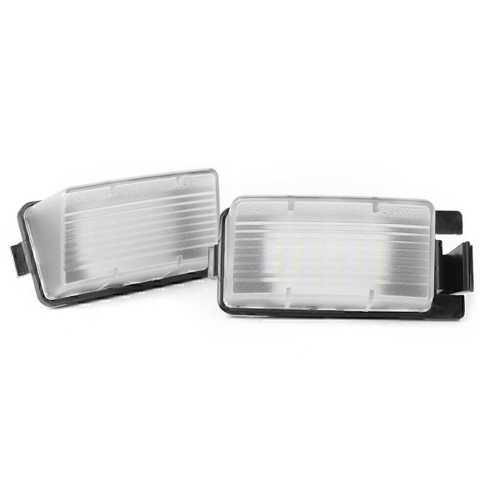 LED License Plate Number Lights for Nissan 350Z 370Z GT-R for Infiniti G35 G37 Car