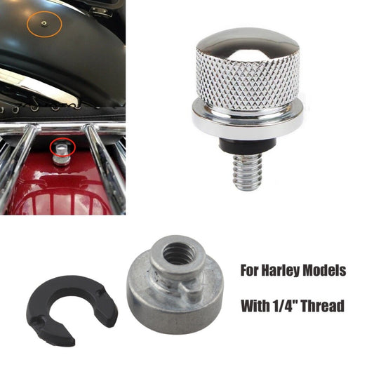 Chrome rear fender for seat bolt and nut mounting screw kit for Harley Sportster Dyna- n