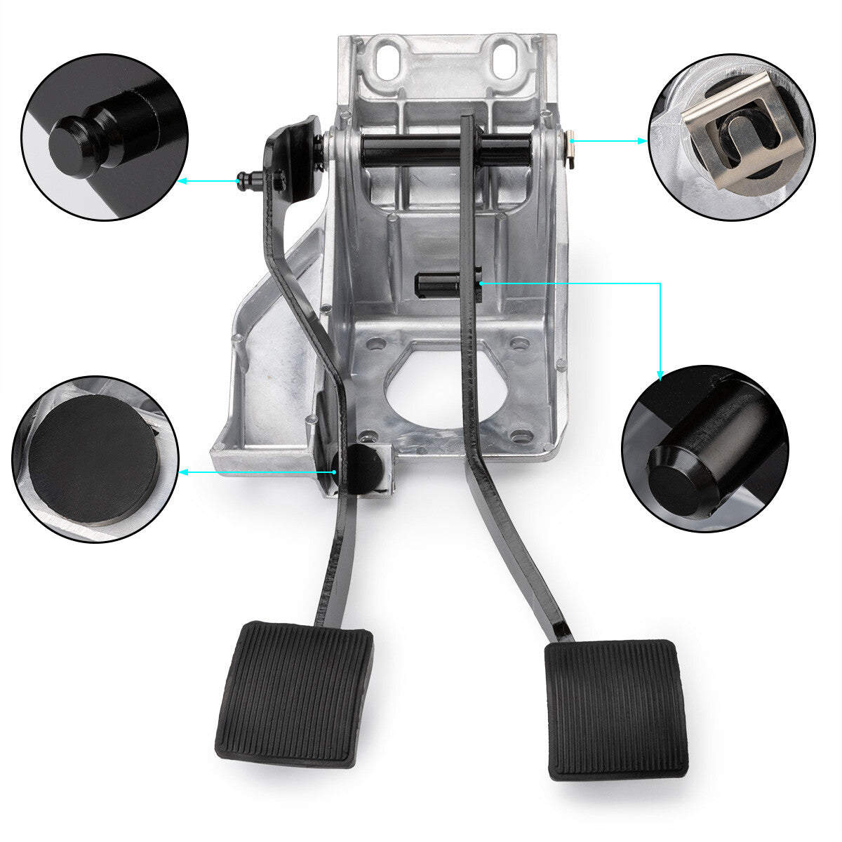  for ford  Ranger 1995-05 2006 6L5Z2455BB Brake Clutch Pedal Bracket Mount Assy Q