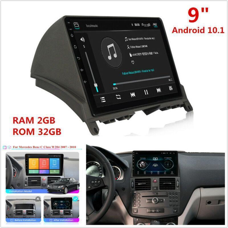 2+32G for Mercedes-Benz C Class W204 Car GPS Navigation Stereo Radio WIFI Player