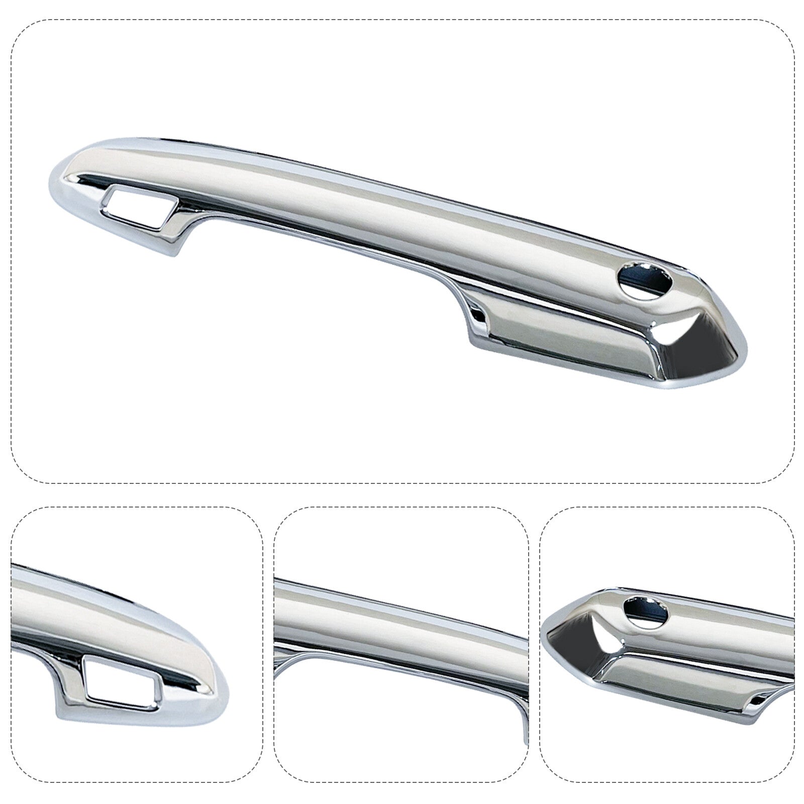 For 2020-2023 for Toyota Highlander 2019-2023 for Toyota RAV4 Chrome 4 Door Handle Cover