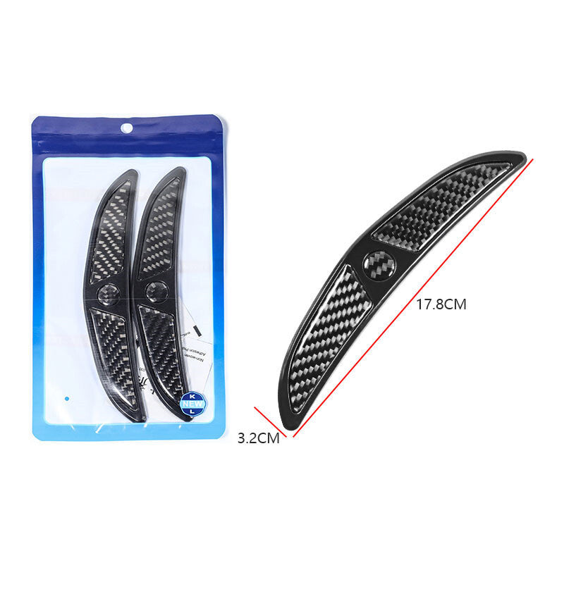 2x Car Fender Wheel Eyebrow Arch Trim Anti-collision Protector Sticker Exterior