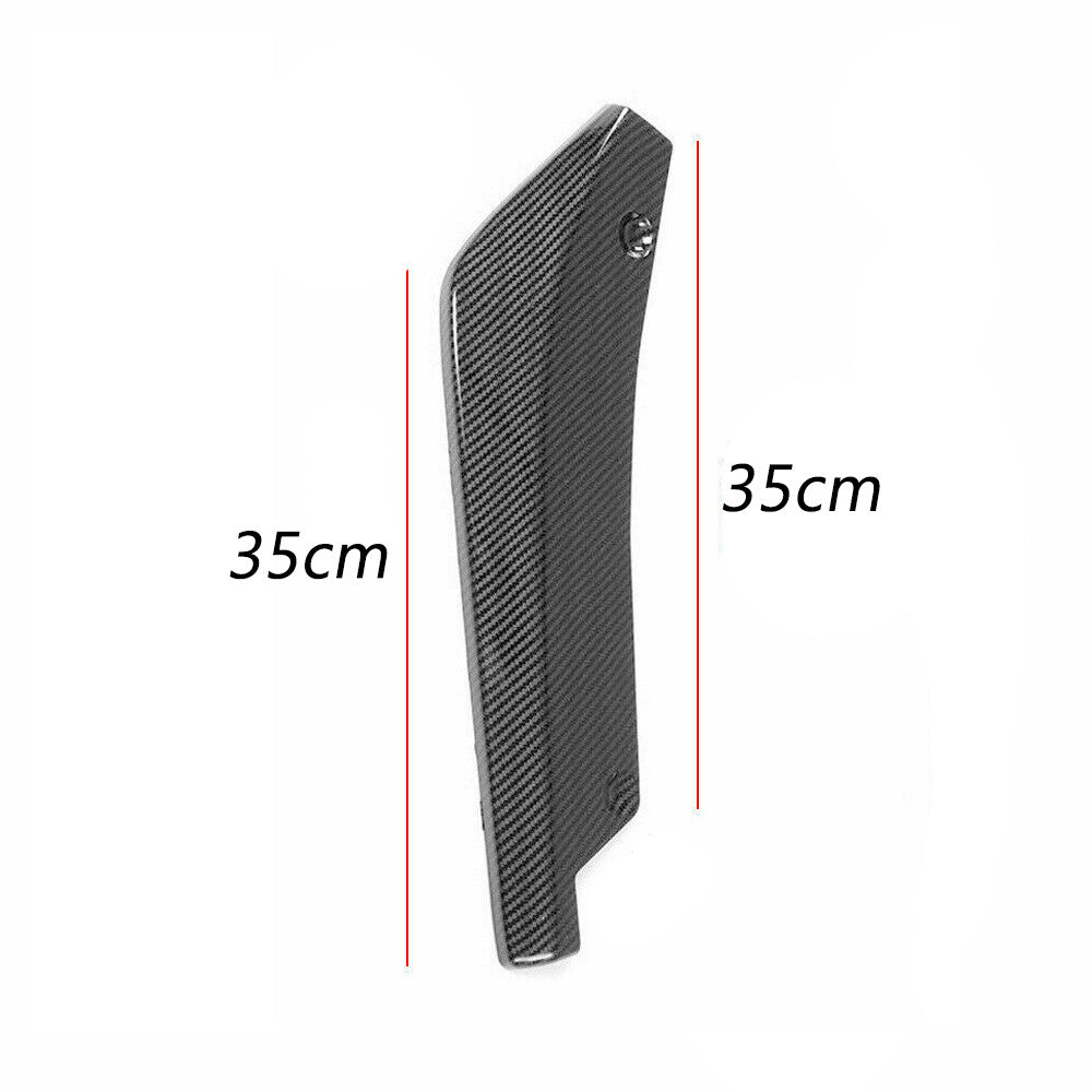 for Infiniti G37 Q50 Q60 Q70 Carbon Fiber Rear Bumper Splitter Diffuser Canards