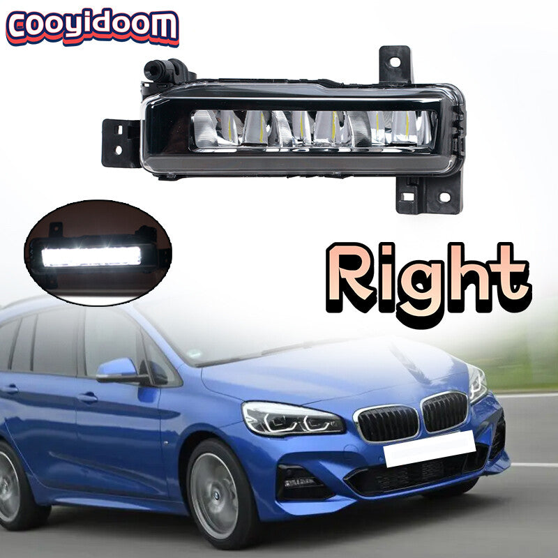 Right LED Fog DRL Daytime Running Lights Lamp for BMW G07 F45 F46 2019-2021