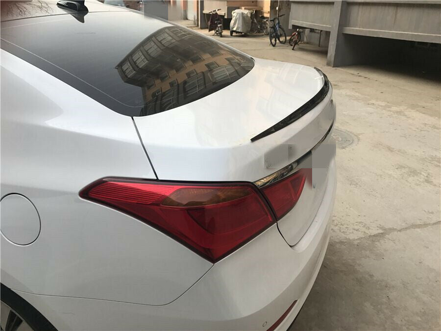 Accessory Rear Trunk Spoiler Roof Lip Tail Wing Black 120CM Car Styling Sticker Q