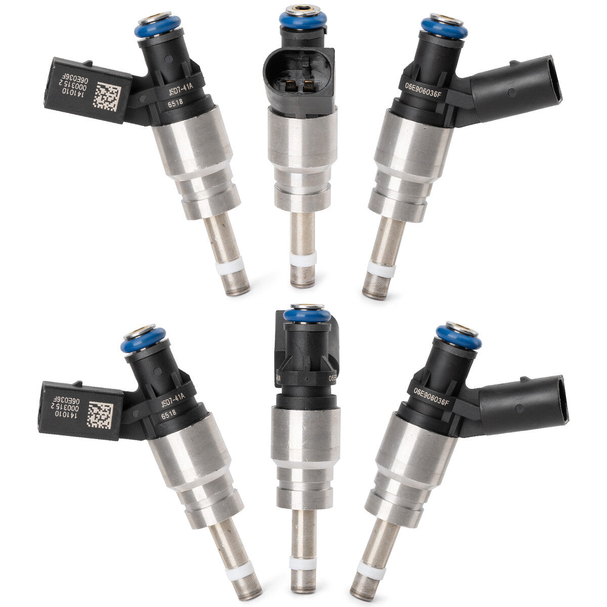 6Pcs Fuel Injectors for 2008-2012 for Audi A4 A5 Quattro A6 Q5 3.2L V6 06E906036F