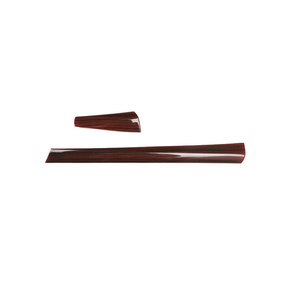 LR AC Air Outlet Vent Cover Trim Strip for Cadillac XTS 2013-17 Red Wood Grain