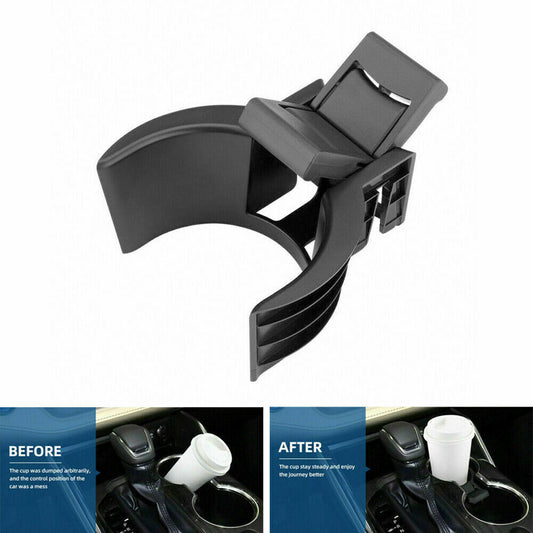 Cup Holder Insert Divider 55618-0E200-C0 Fits for Toyota Highlander 2017-2019 Q