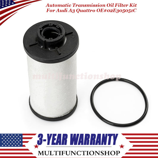 Automatic Transmission Oil Filter Kit 02E305051C for Audi A3 for VW 2006-17 Q