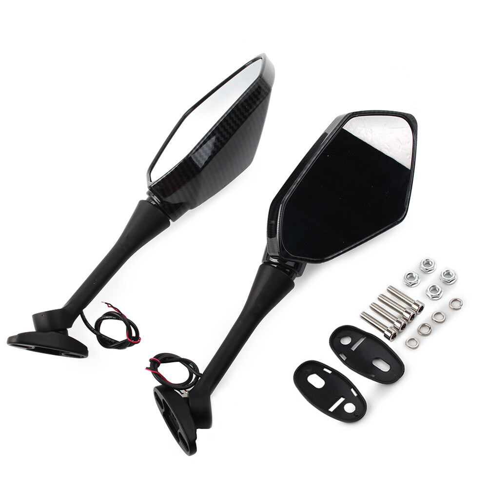 LED Turn Signal Side Rearview Mirror for Honda CBR600RR CBR 1000RR 2004-07 Motor