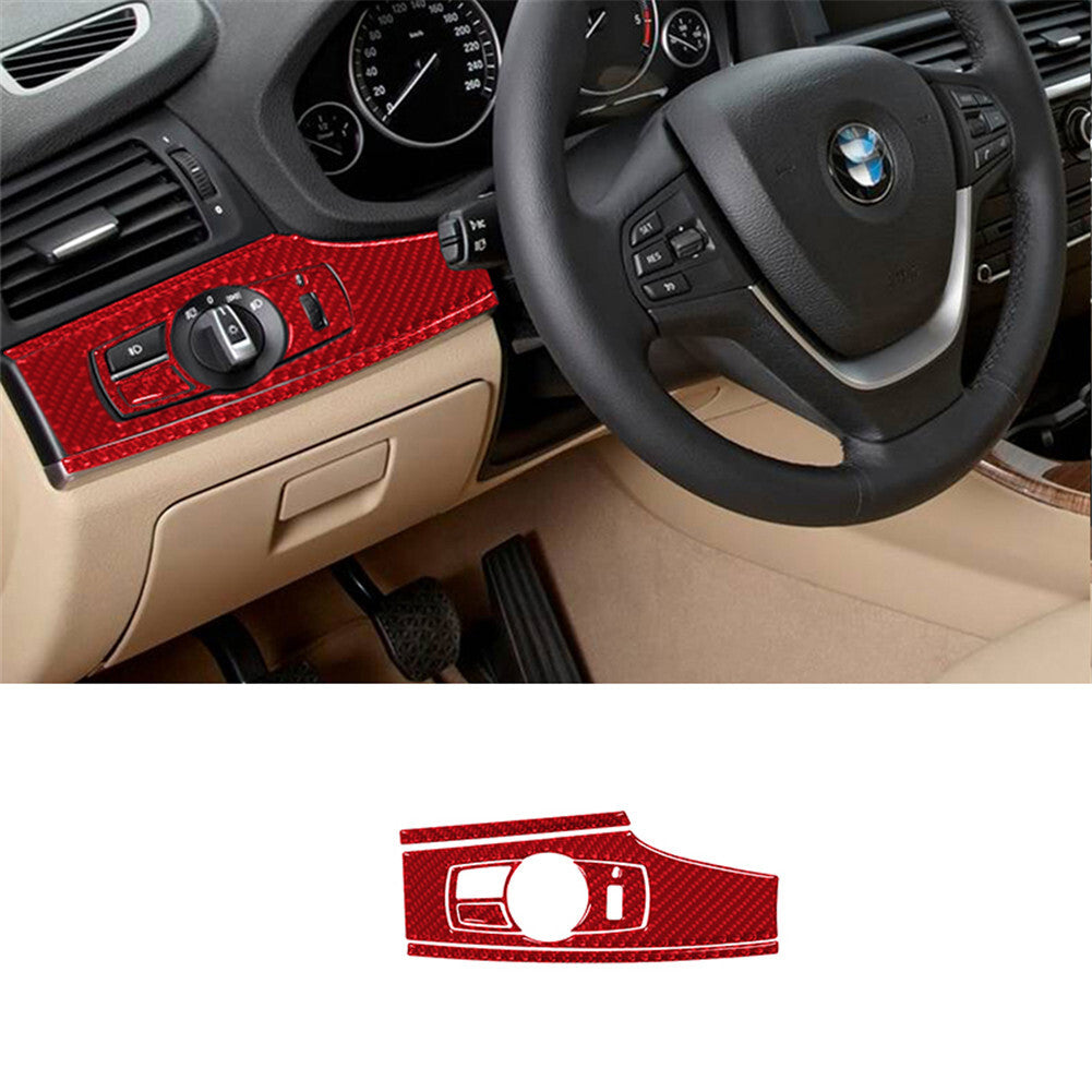 Carbon Fiber Passenger With Power Below Frame Trim for Dodge Durango 2014-2020 v