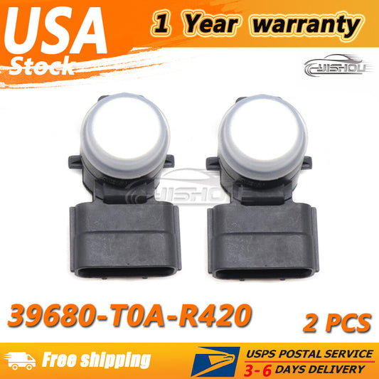 2PCS PDC Assist Bumper Parking Sensor for 2016-2018 for Honda Accord 39680-T0A-R420 Q