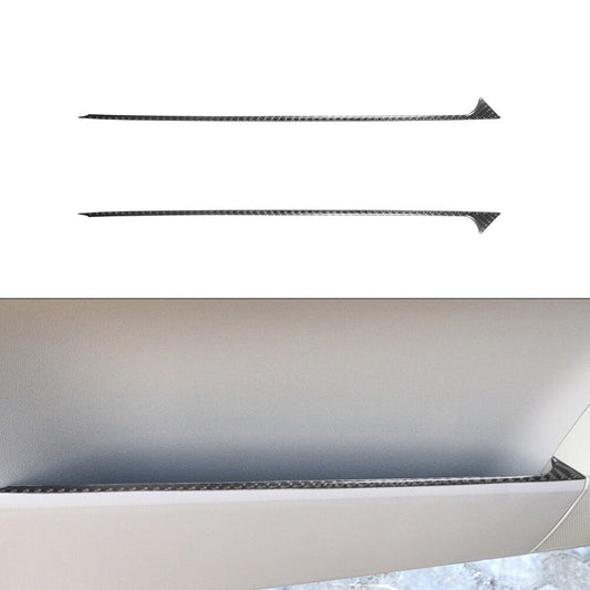 Carbon Fiber Central A/C Console Panel Cover Trim for RAM Promaster 2014-2021 v