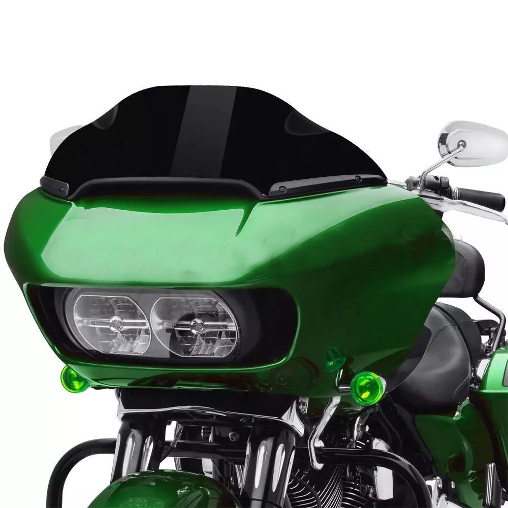Black 8-inch windshield suitable for Harley Road Glide Special FLTRXS 2015-up- n