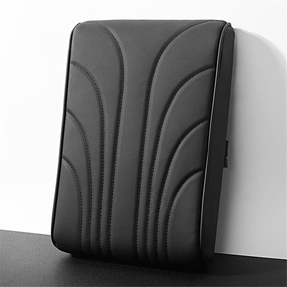 PU Leather Car Armrest Cushion Cover Center Console Arm Rest Pad Protection Mat