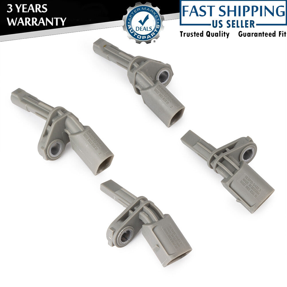 4PCS ABS Wheel Speed Sensors for VW for Golf for Tiguan 4motion for AUDI TT Quattro